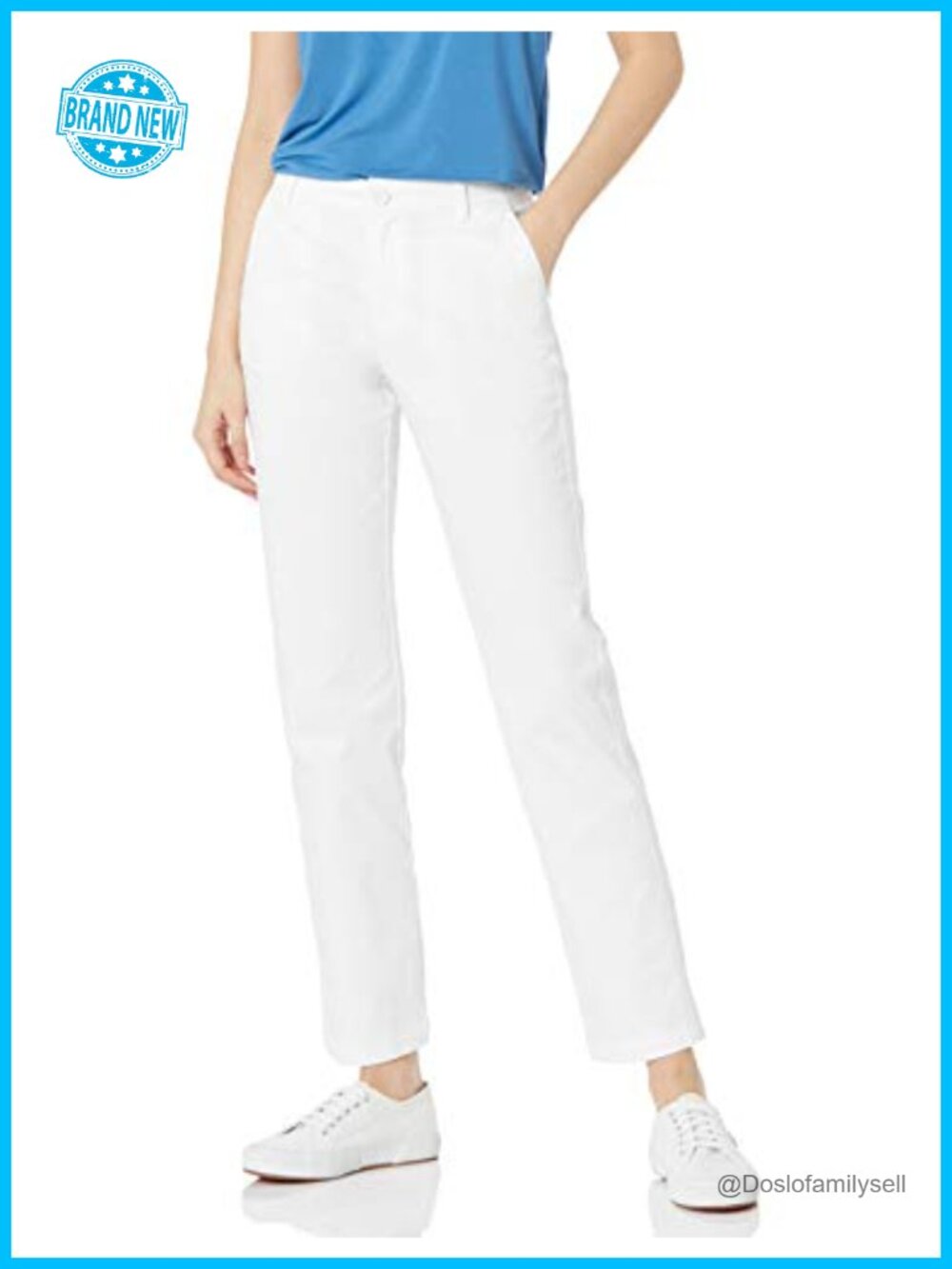 Slim Fit Straight Leg Stretch Twill Chino Pants